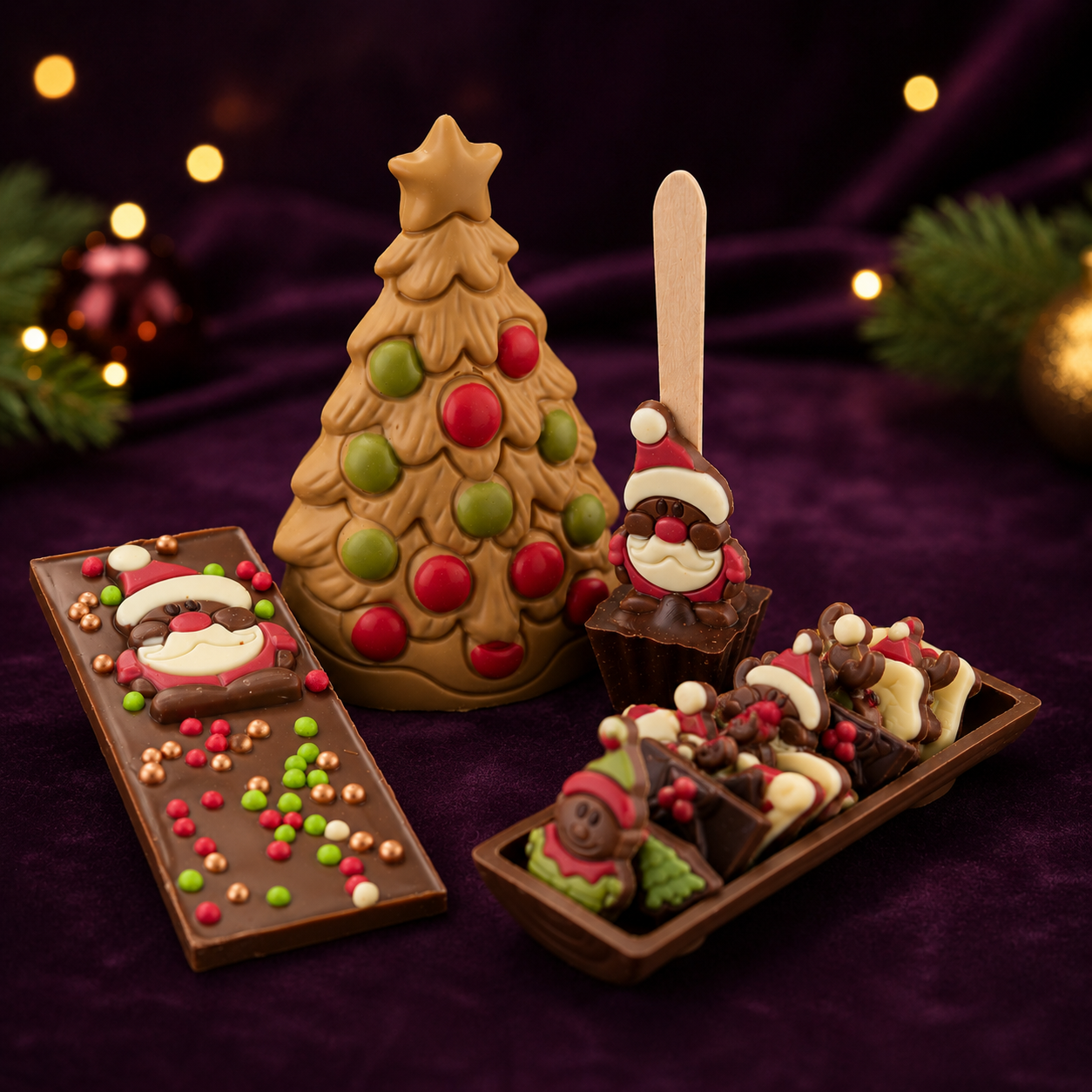 Feestelijke kerstchocolade van Choco-Latte